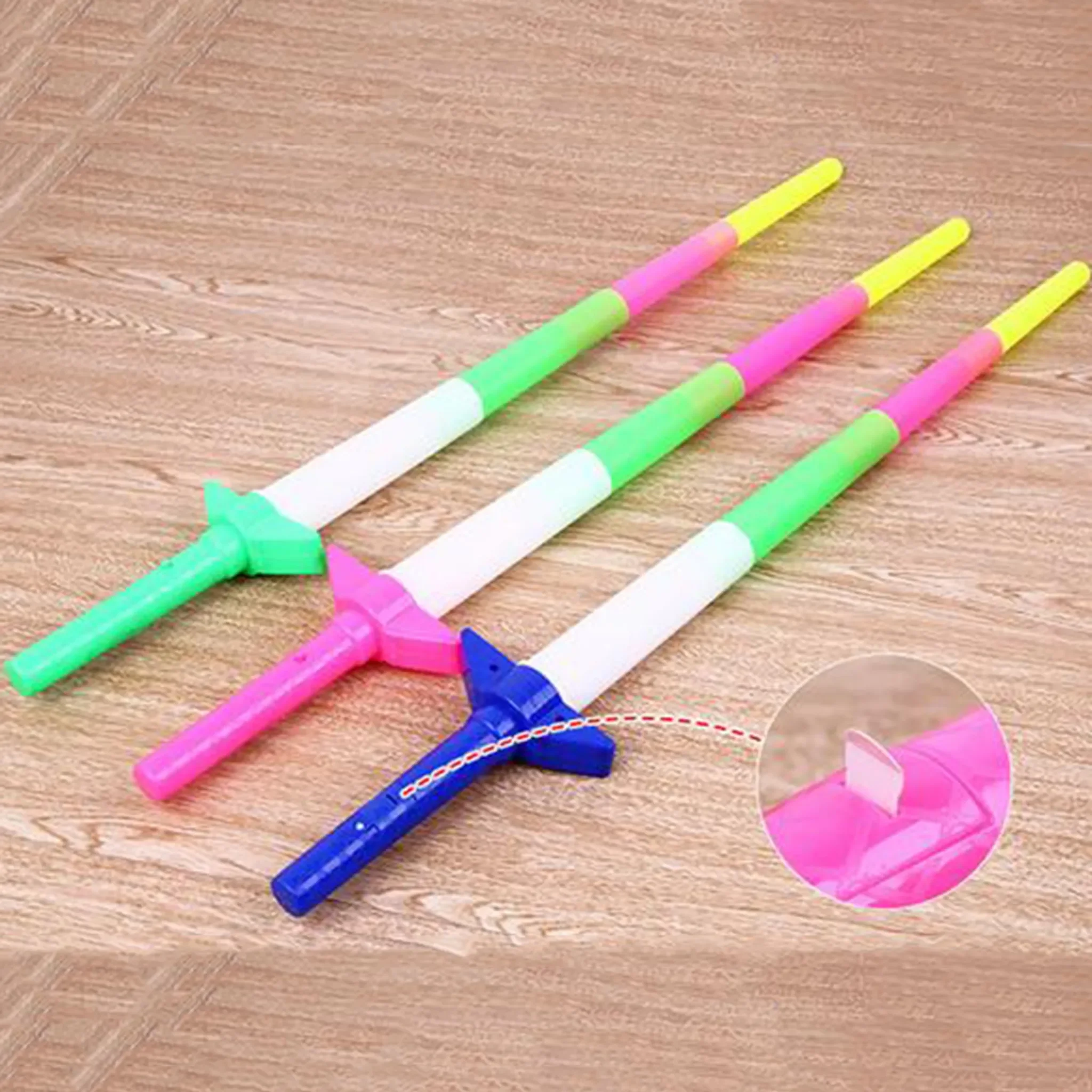 Ausziehbares LED Glow Sword – 4-teiliges Leuchtschwert